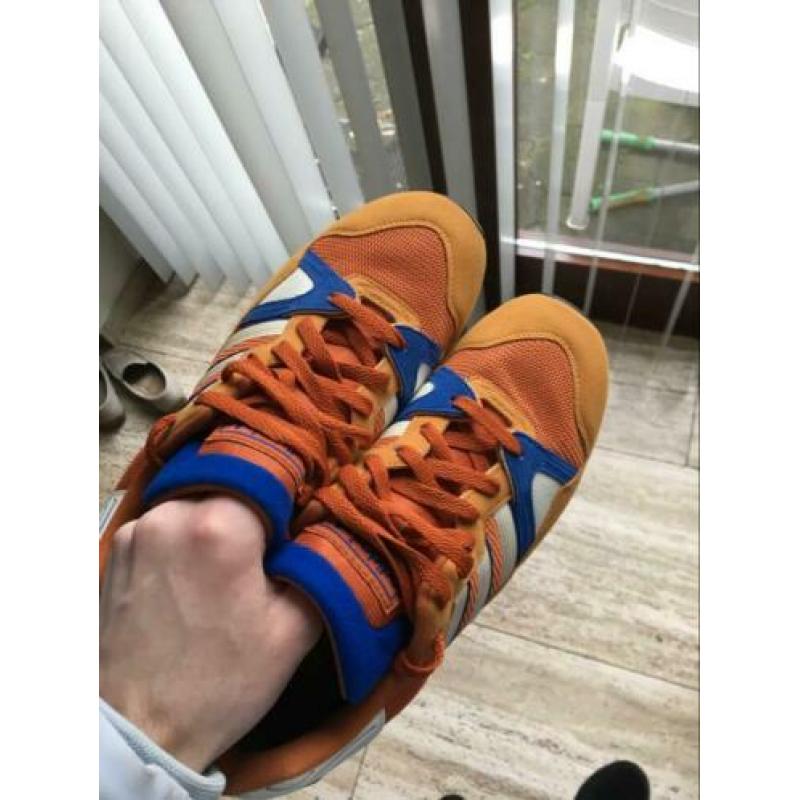 Adidas zx710 41 1/3 schoenen oranje, blauw, wit. Als nieuw!