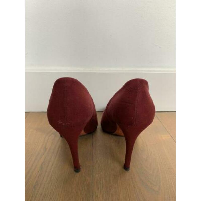 Pumps • Bordeauxrood • Maat 39