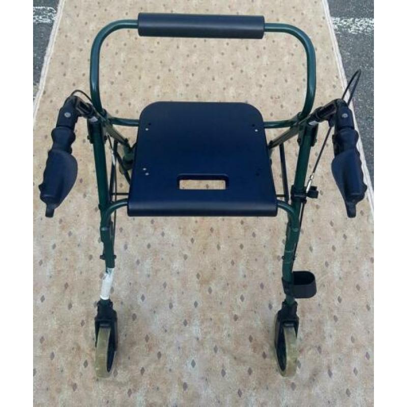 Rollator te koop voor extra zwaar mensen in top conditie