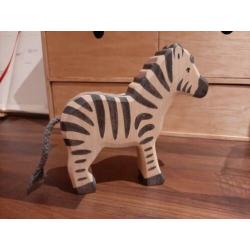 Holztiger zebra en bever