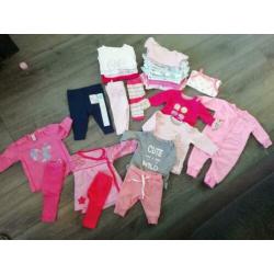 Babykleding meisje maat 56