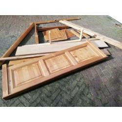 Te koop hout planken van bed