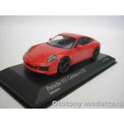 Porsche 911 Carrera 4 GTS 2017 Rood 1/43 Minichamps