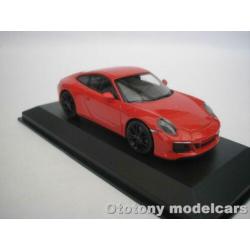 Porsche 911 Carrera 4 GTS 2017 Rood 1/43 Minichamps