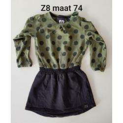 Z8 jurkjes maat 74 & 80 + legging.