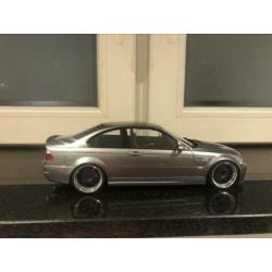 Te koop Bmw csl m3 schaal 1:18