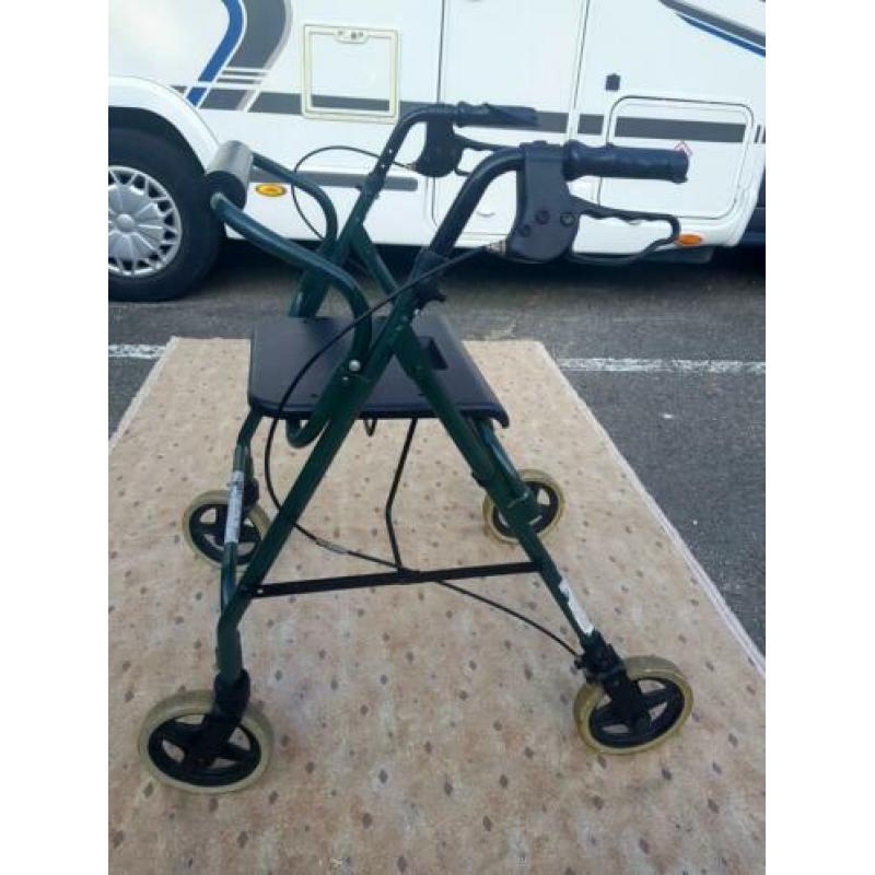 Rollator te koop voor extra zwaar mensen in top conditie