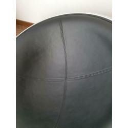 Egg Pod Ball Chair  Draagstoel, retro, muisgrijs met zwart