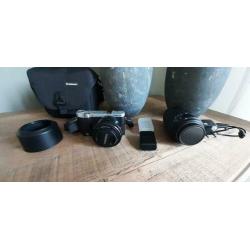 Systeemcamera Samsung nx3000 dzk 16-50 ois + 50-200 heb