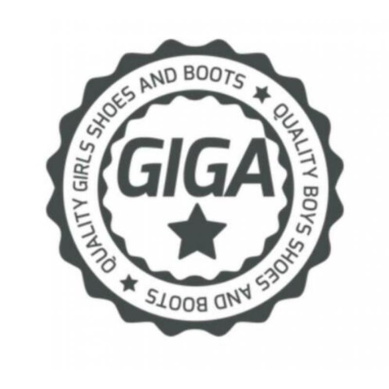 GIGA maat 31 lerensneaker veter/rits zwart gratis verzenden