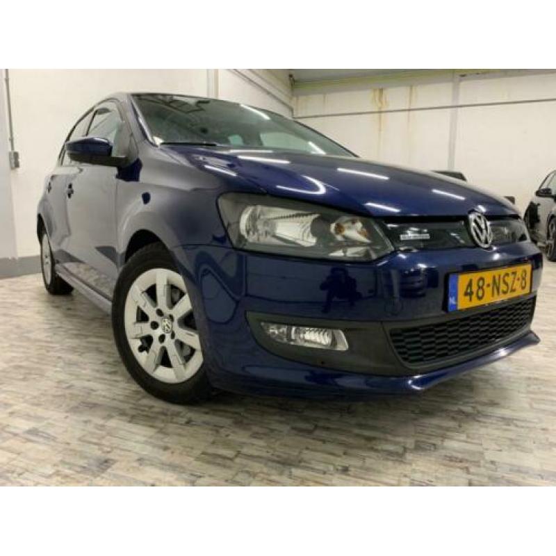 Volkswagen Polo 1.2 TDI 55KW BM 2010 Blauw navigatie