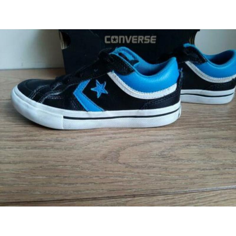 Als nieuw Converse all star schoenen sneakers LEER maat 29