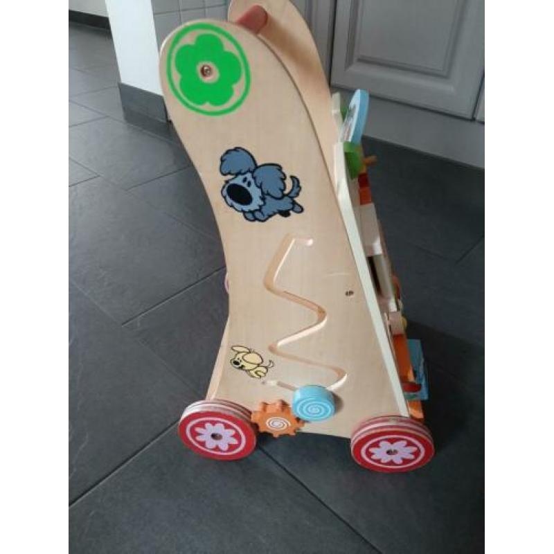 Loopwagen/babywalker Woezel en Pip