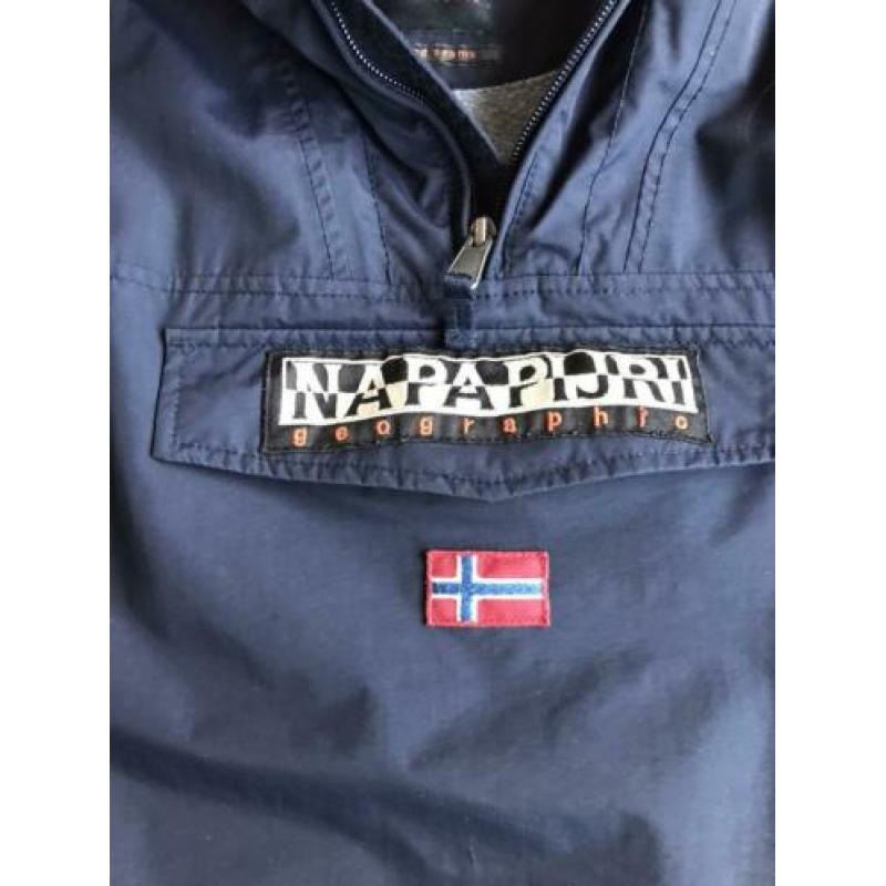 Napapijri winter jas donkerblauw maat 152/12