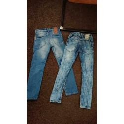 2 x vingino jongens skinnybroek broek izgs 122 128 7 8 jaar