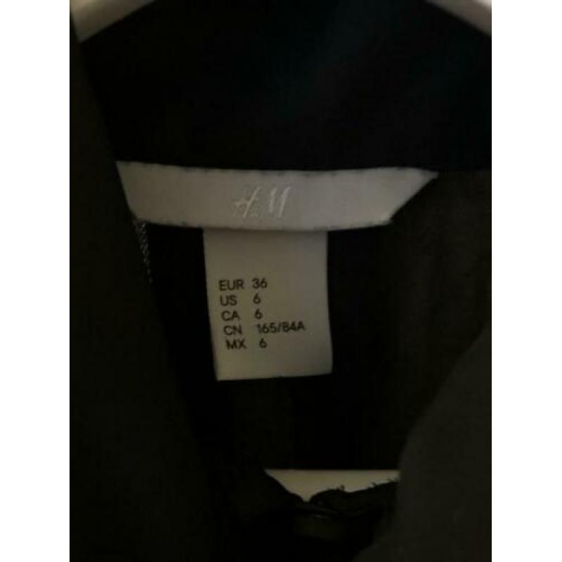 H&M zwarte damesbloes maat 36