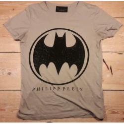 PHILIPP PLEIN Batman T Shirt Designer M Philip Original Beig