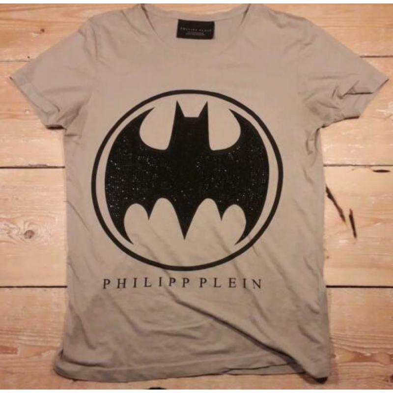 PHILIPP PLEIN Batman T Shirt Designer M Philip Original Beig