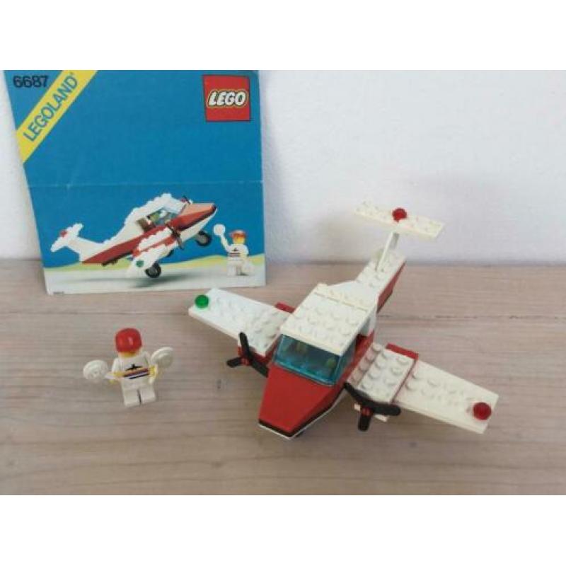 Lego Classic Vintage Legoland set 6687 vliegtuig jaren ‘80