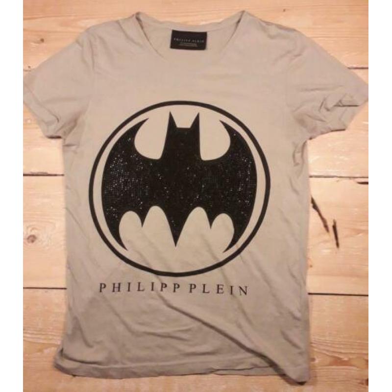 PHILIPP PLEIN Batman T Shirt Designer M Philip Original Beig