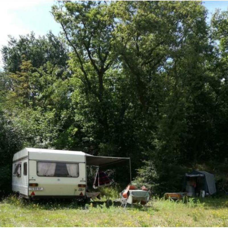 Te huur caravan op camping geversduin vlak bij het strand