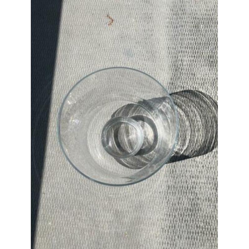 Hoge vaas glas (36 cm)