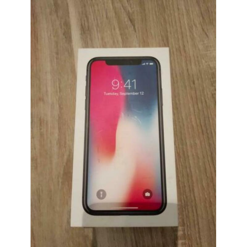 Iphone x 64gb black zgan ..weg is pech