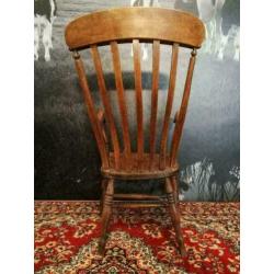 Engelse slat back carver Chair, England, 1880