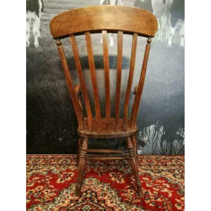 Engelse slat back carver Chair, England, 1880