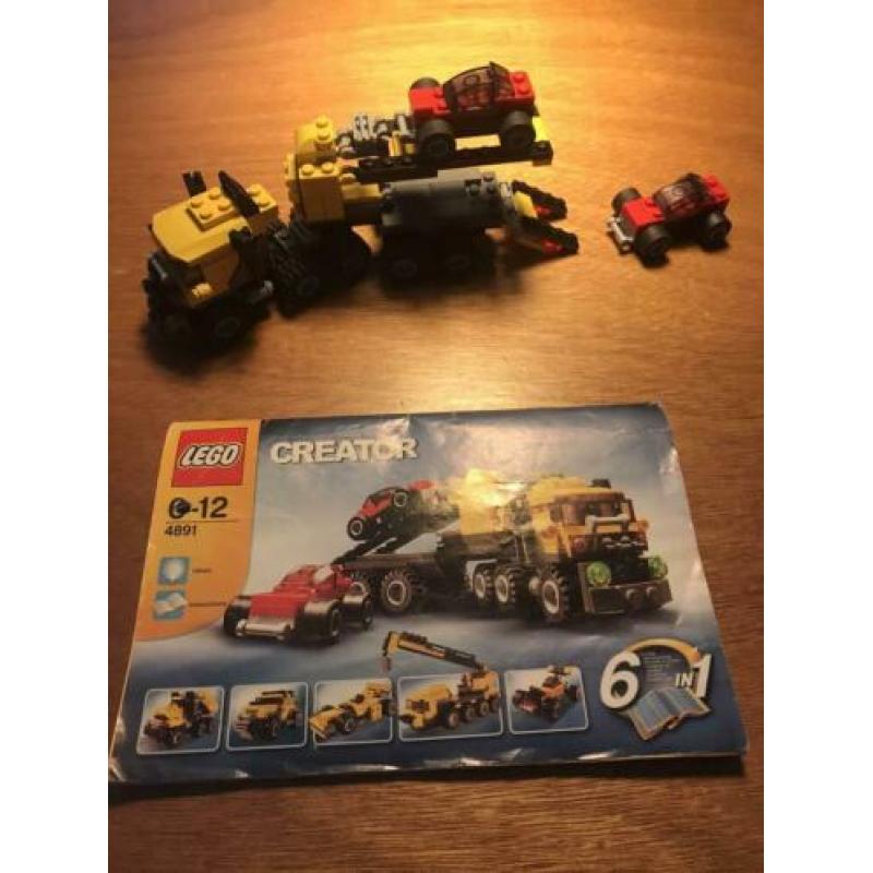 Lego creator 4891, 5763, 6743