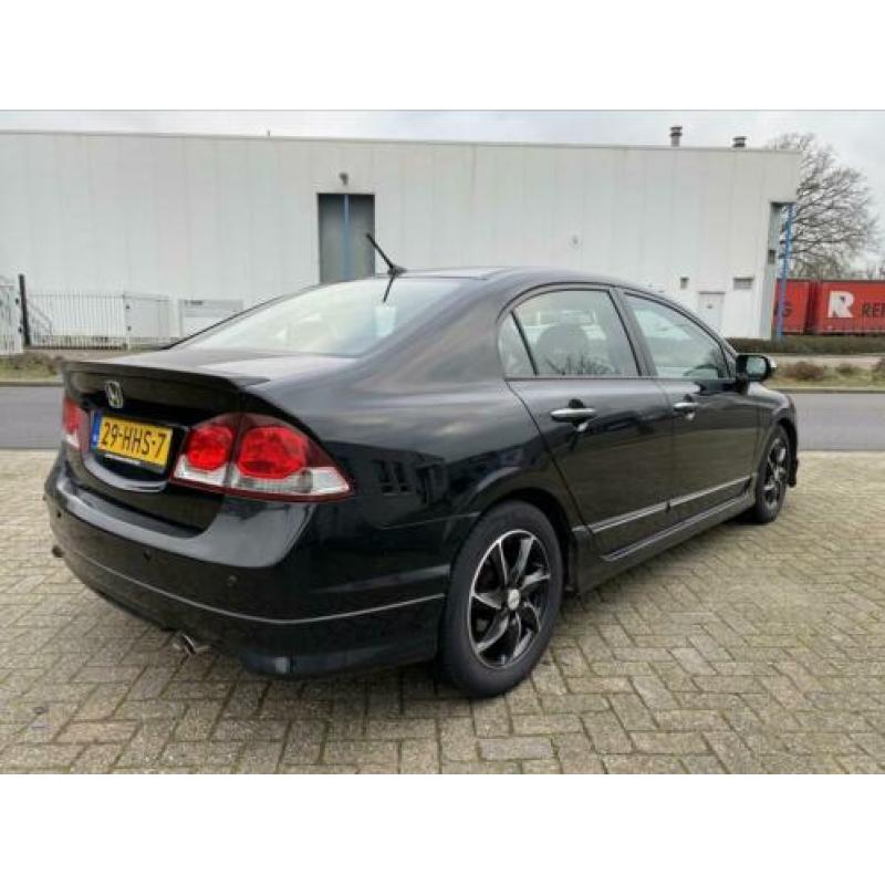 Honda Civic 1.3 Vtec Hybrid 4DR C-tr. 2008 Zwart