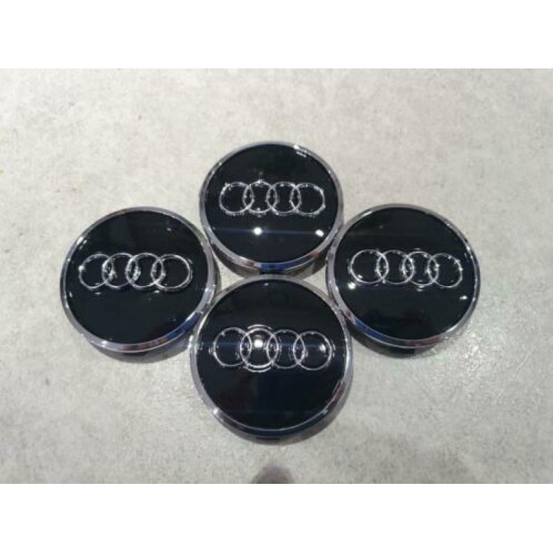 Audi naafdoppen naafkappen zwart 61mm 4M0601170 8W0601170