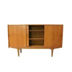 vintage deens design highboard midboard kast dressoir