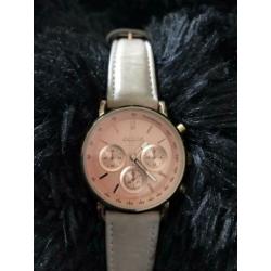 Rose Oozoo dames horloge lederen band