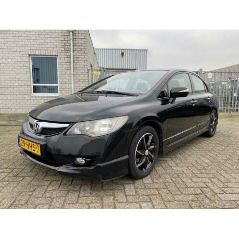 Honda Civic 1.3 Vtec Hybrid 4DR C-tr. 2008 Zwart