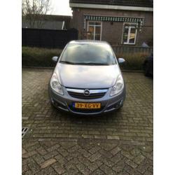 Opel Corsa 1.2i 16V Enjoy Grijs metallic