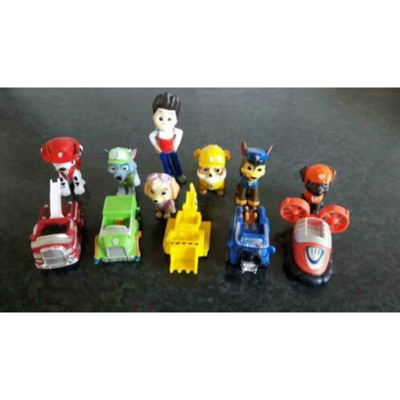 Nieuw! 12 Paw Patrol figuren