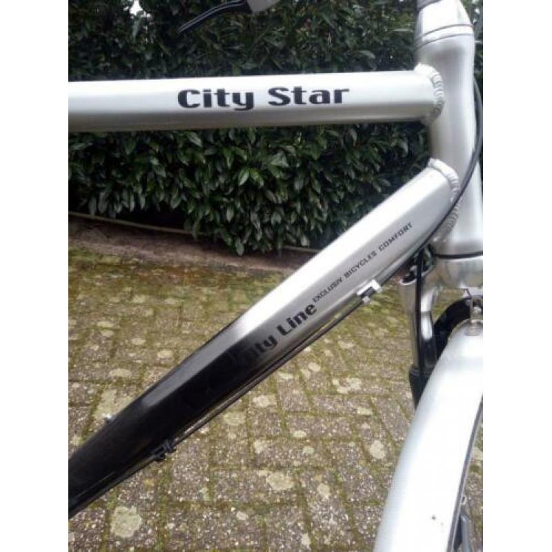 Mooie City Star herenfiets.