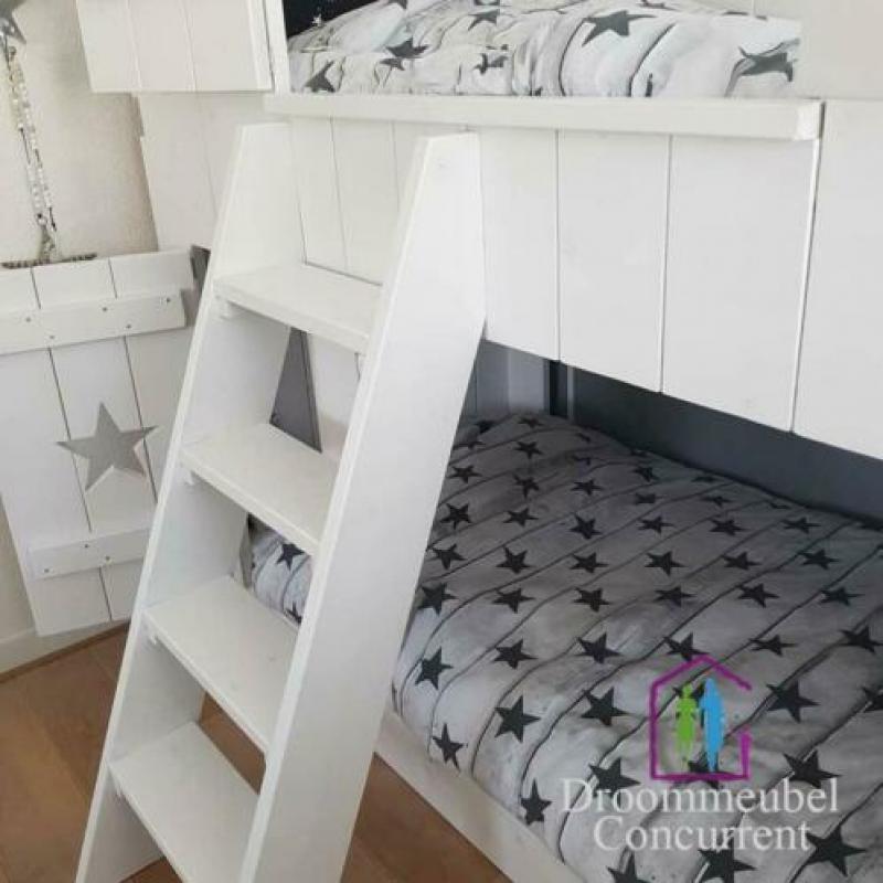 Bedhuisje Boomhutbed Steigerhout Kinderbed Superstar