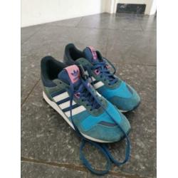 Adidas schoenen blauw dames maat 38