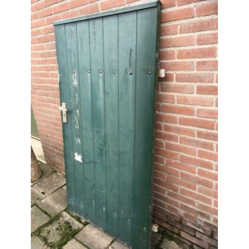 buitendeur houten tuinhuis deur vol houten buitendeur hoog 1