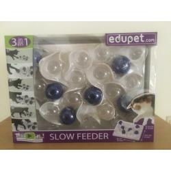 Slow. Feeder. Cat