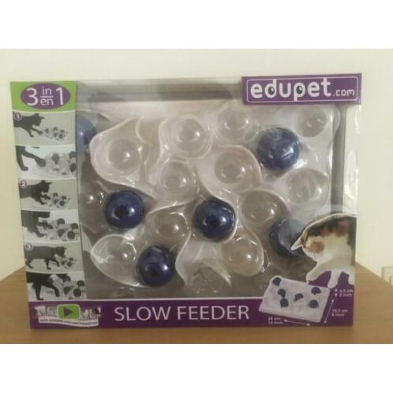 Slow. Feeder. Cat