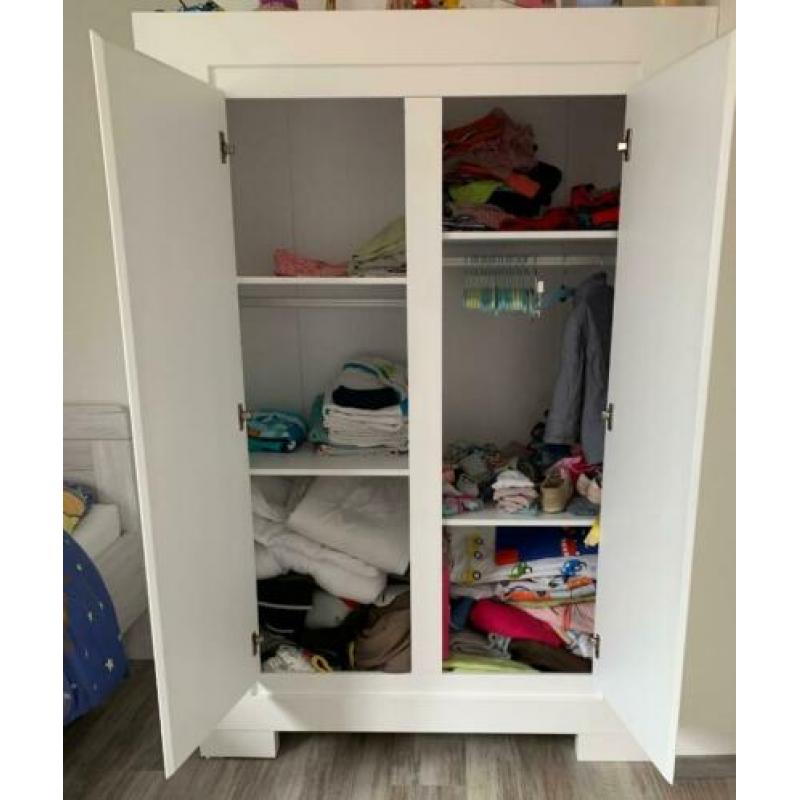 Complete kinderkamer hoogglans wit (Atlanta Interbaby)