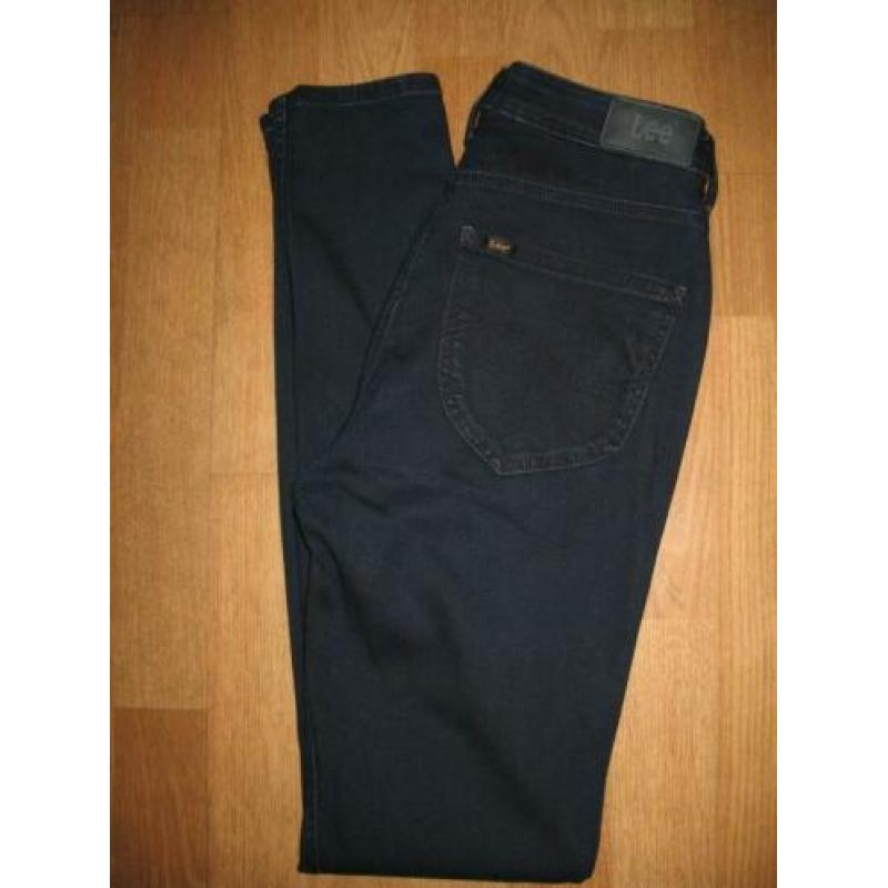 Dames Stretchy Lee Broek- Blauw- Maat 28 / L33 ??