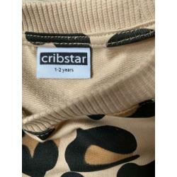 Cribstar panter trui 1-2 jaar nieuw