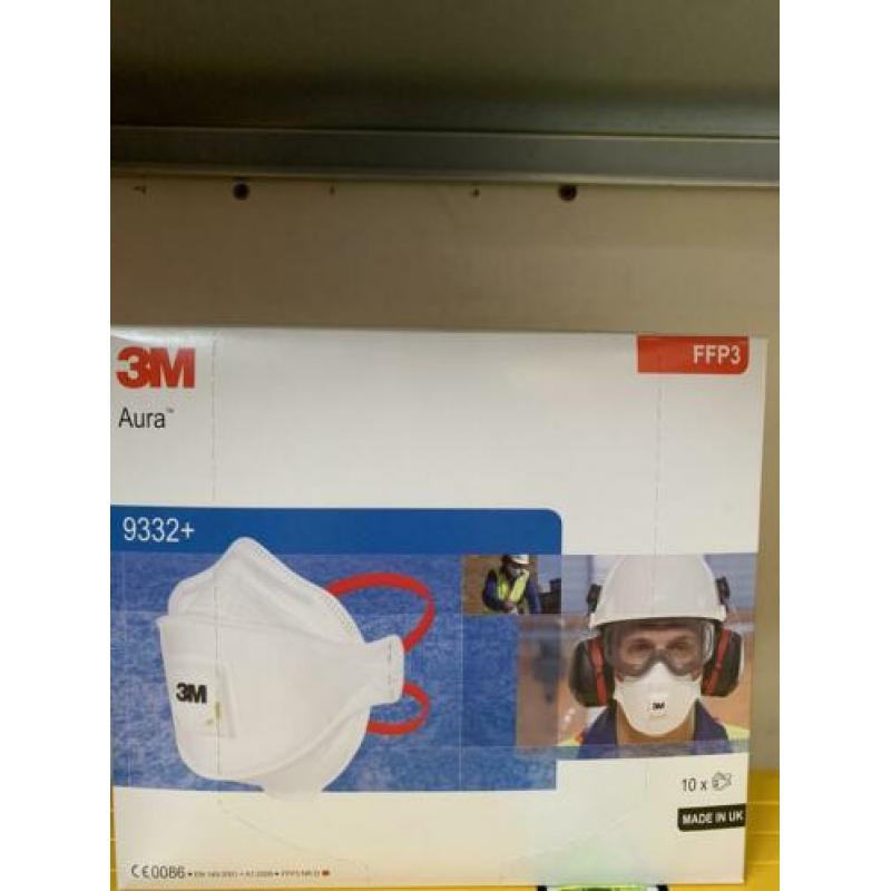 3M stofmaskers (FFP1, FFP2, FFP3)