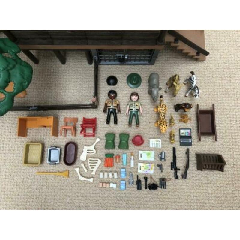 Playmobil Safari Verzorgingspost 4826 COMPLEET