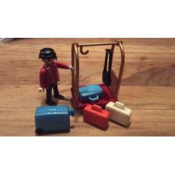 Playmobil bagage kar koffers piccolo hotel aanvulling