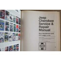 Jeep Cherokee 1993 - 1996 met harde kaft / Gratis verzenden